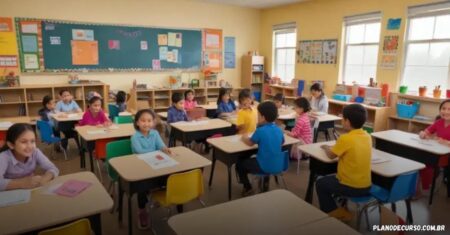 Plano de curso de desenvolvimento infantil: otimize suas aulas e engaje seus alunos