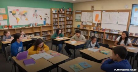 Plano de curso de poesia moderna: explore novas formas de ensino