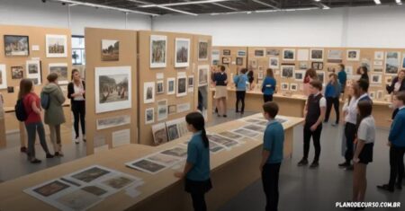 Plano de curso de exposição cultural: crie experiências marcantes no ensino
