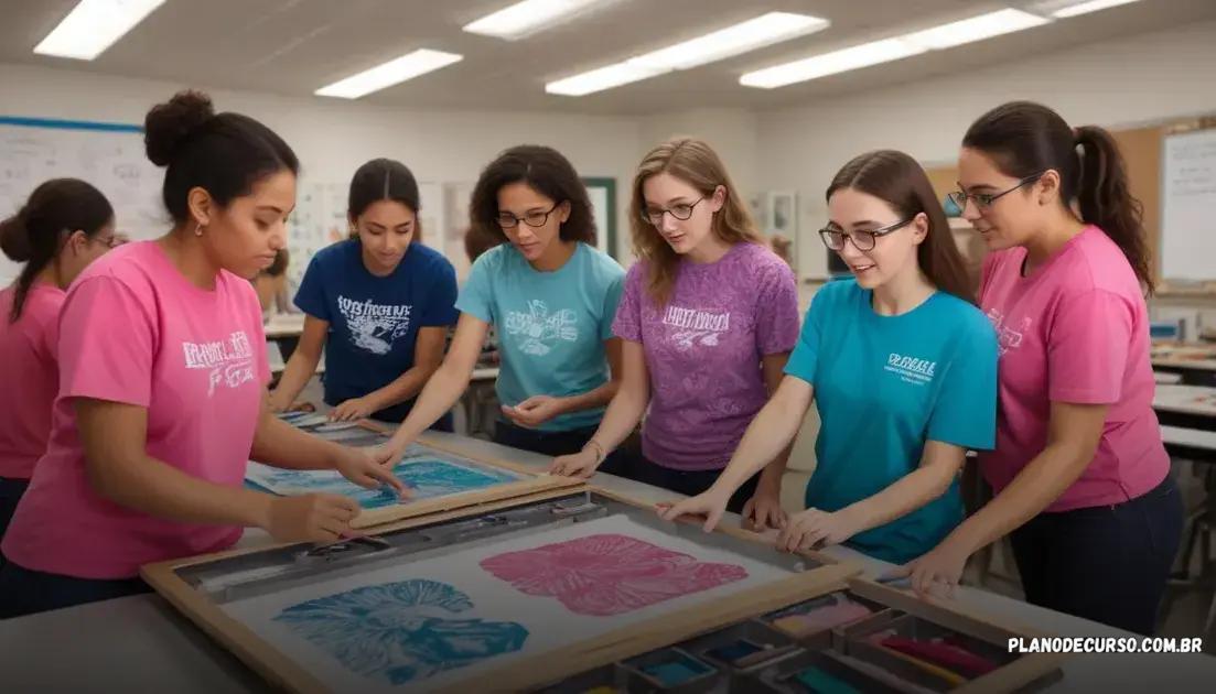 Plano de curso de serigrafia básica: como criar aulas práticas e envolventes 1 Plano De Curso De Serigrafia Básica: Como Criar Aulas Práticas E Envolventes