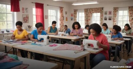 Plano de curso de costura básica que vai transformar suas habilidades