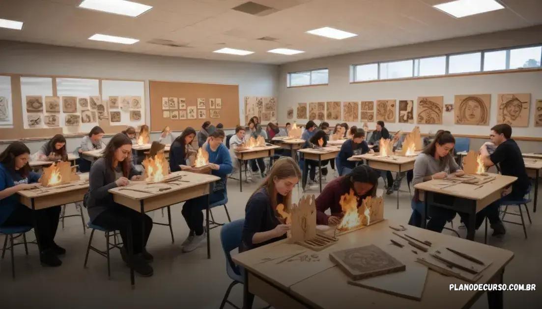 Plano de curso de pirogravura escolar: torne suas aulas mais criativas 1 Plano De Curso De Pirogravura Escolar: Torne Suas Aulas Mais Criativas