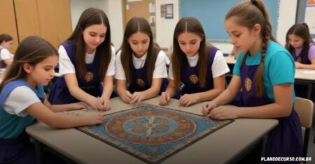 Plano de curso de mosaico bizantino: descubra como aplicar de forma criativa