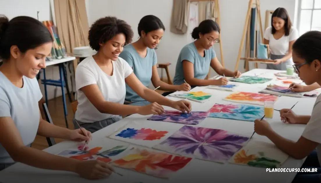 Plano de curso de pintura em tecido: descubra o melhor método para ensinar 1 Plano De Curso De Pintura Em Tecido: Descubra O Melhor Método Para Ensinar