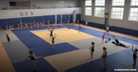 Plano de curso de acrobacia terrestre: como criar aulas dinâmicas e envolventes