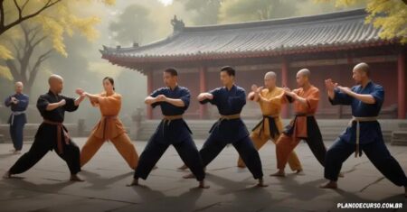 Plano de curso de kung fu básico: comece sua jornada marcial agora