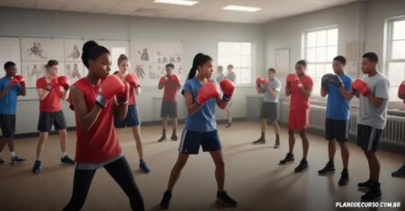 Plano de curso de boxe educativo: transforme sua prática em sala de aula