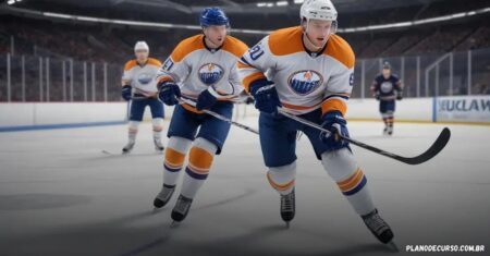 Plano de curso de hockey no gelo: crie aulas dinâmicas e atraentes
