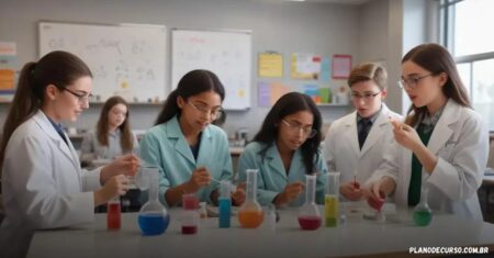 Plano de curso de reações químicas: como engajar seus alunos de forma prática