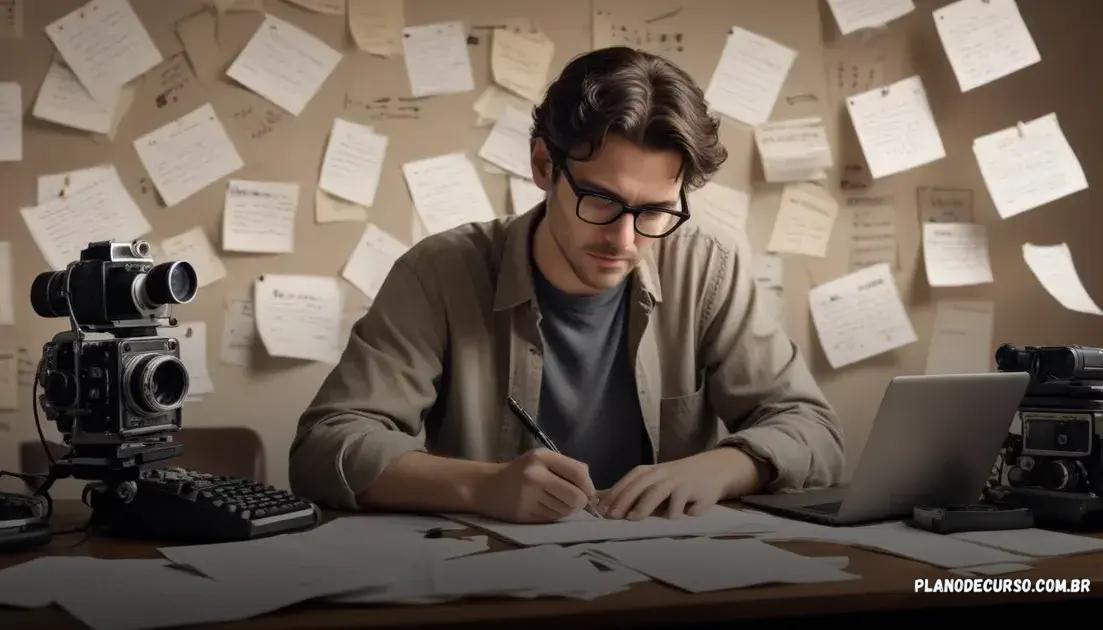 Plano de curso de roteiro cinematográfico: aprenda a estruturar sua história 1 Plano De Curso De Roteiro Cinematográfico: Aprenda A Estruturar Sua História