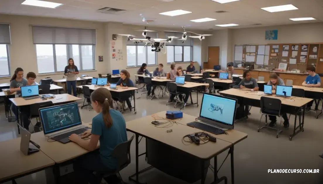 Plano de curso de robótica aérea: transforme sua aula em uma experiência inovadora 1 Plano De Curso De Robótica Aérea: Transforme Sua Aula Em Uma Experiência Inovadora