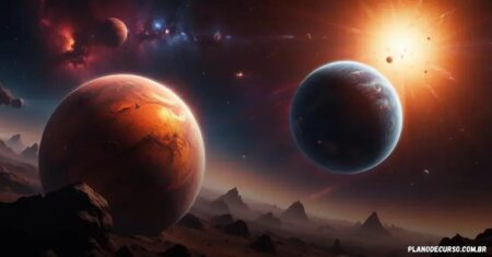 Plano de curso de exoplanetas: explore o universo fascinante da astronomia