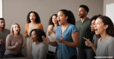 Plano de curso de impostação vocal: transforme sua voz e impressione a todos