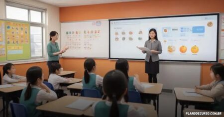 Plano de curso de mandarim escolar: otimize seu ensino