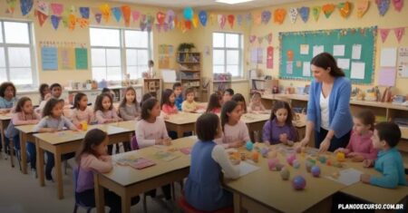 Plano de curso de páscoa criativa: ideias que transformam suas aulas