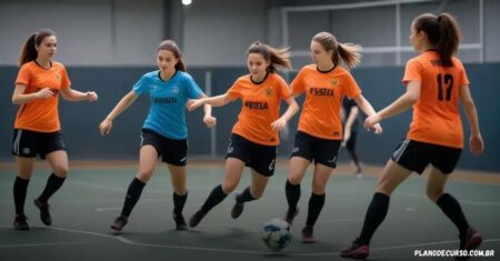 Plano de curso de futsal feminino: como transformar suas aulas em sucesso