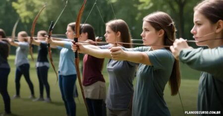 Plano de curso de arco e flecha: crie aulas envolventes e dinâmicas