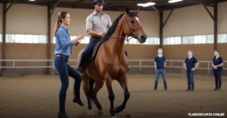 Plano de curso de volteio equestre: como montar aulas envolventes